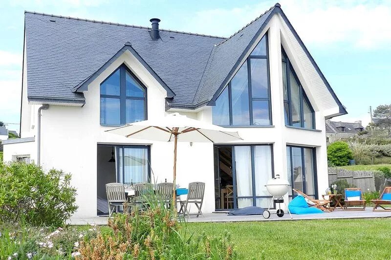 Villa**** "Les Dunes de Bremoder" beach 3mn walk, Sea view