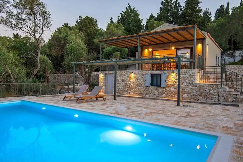 Tranquil retreat: Villa Gionis near Loggos, Paxos.