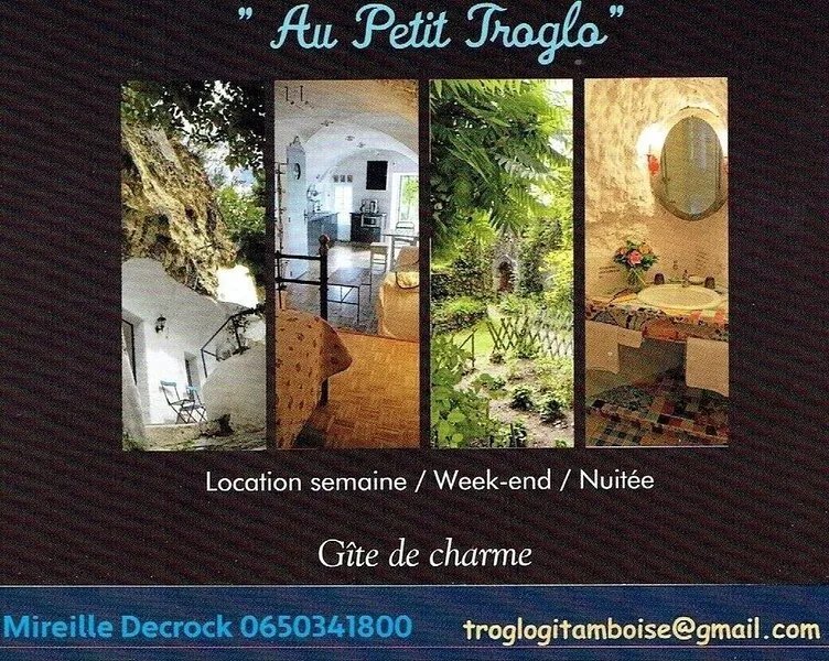 Troglodyte artist's house at the foot of Château d'Amboise