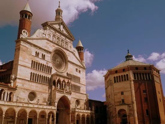 Cremona Baptistery - Museum of Romanesque Stones of Cathedral
