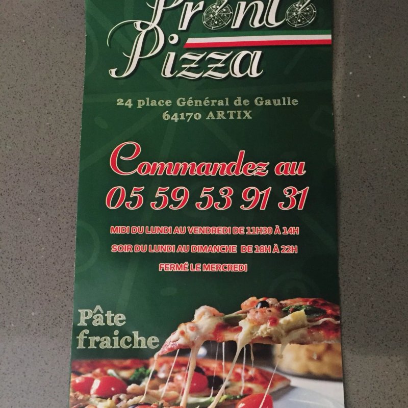 Pronto Pizzas