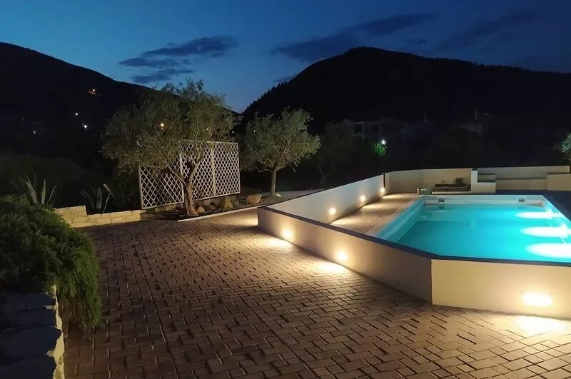 Luxury  Villa, panoramic sea view, peaceful surroundings, near Nafpaktos city