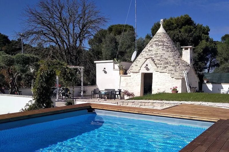 TRULLO Villa Fransisca❤️Alberobello fabulous private swimming pool free parking
