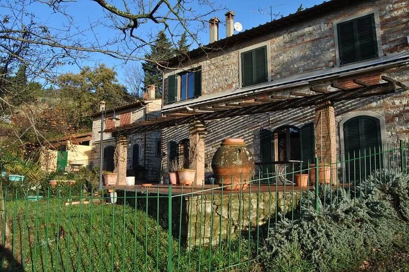 Former Barn in the countryside, scenic, overlooking Florence