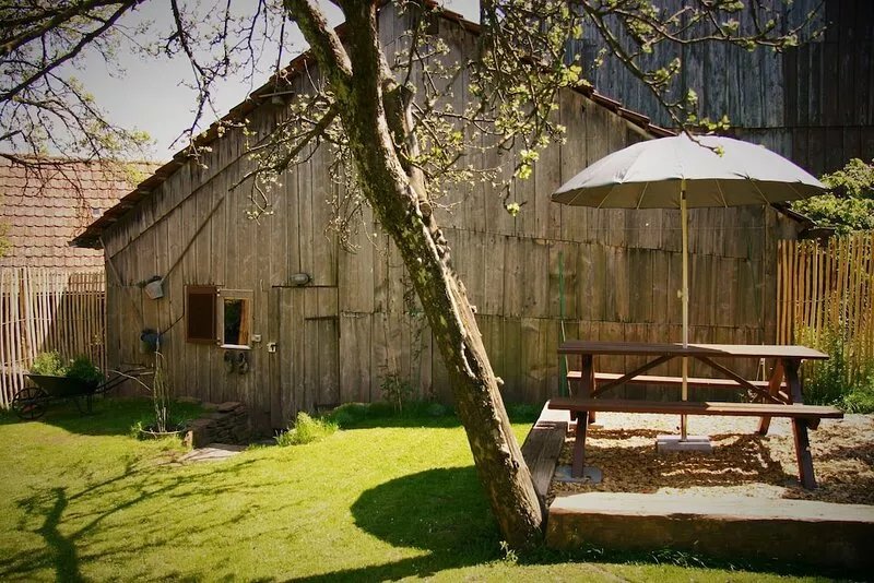 Old wheelwright, Grade II listed cottage in the Black Forest Nature Park
