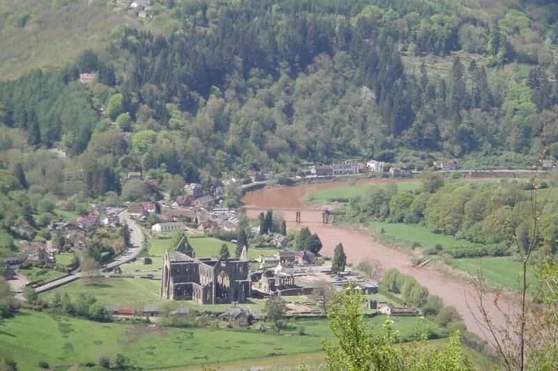 Beili Stable, near Monmouth. Spectacular views
