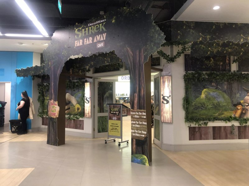 Shrek Far Far Away Cafe Inside Primark