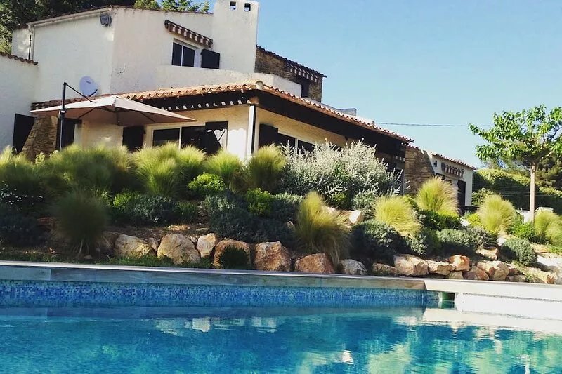 Sea and hills view, 7 bedrooms, heated swimming pool, Bandol St Cyr/ Mer Sanary