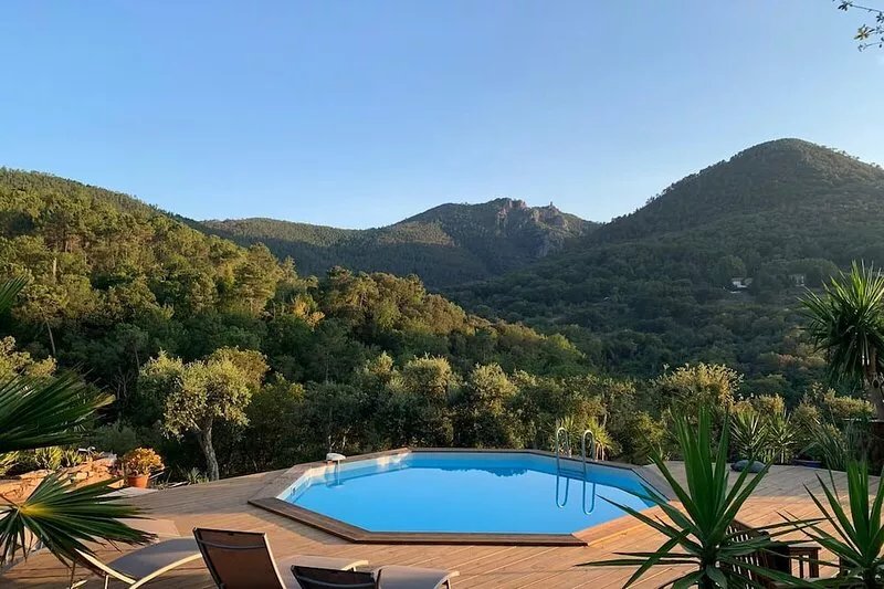 Villa 8 pers. pleine Nature/Piscine/Proche Mer Cannes/Coeur Massif de