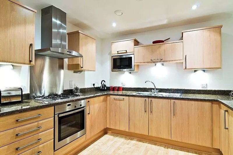 A luxury apartment with views over the golf course down to Fistral Beach.