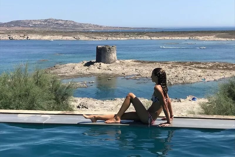 The most beautiful stintino position