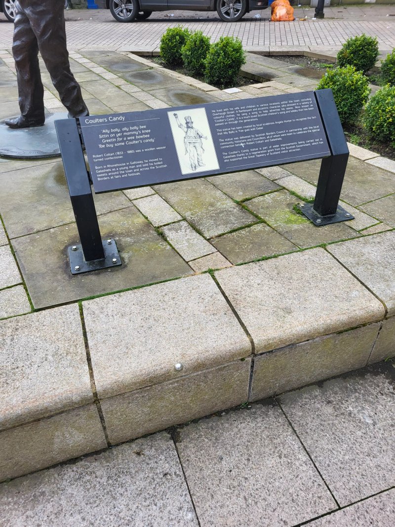 Coulter's Candy statue