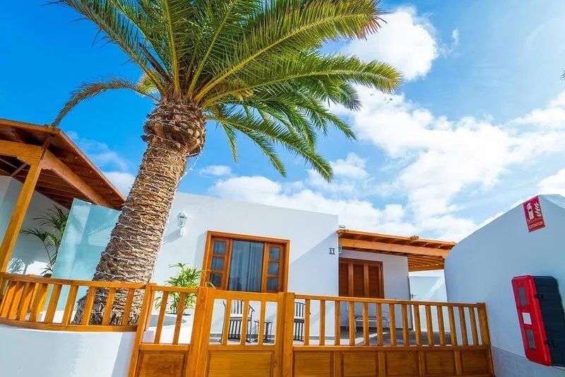 One bedroom villa with terrace and fully private heated Jacuzzi.