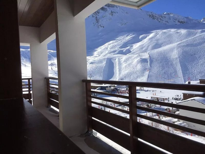 Large apartment 8 people, overlooking the slopes.