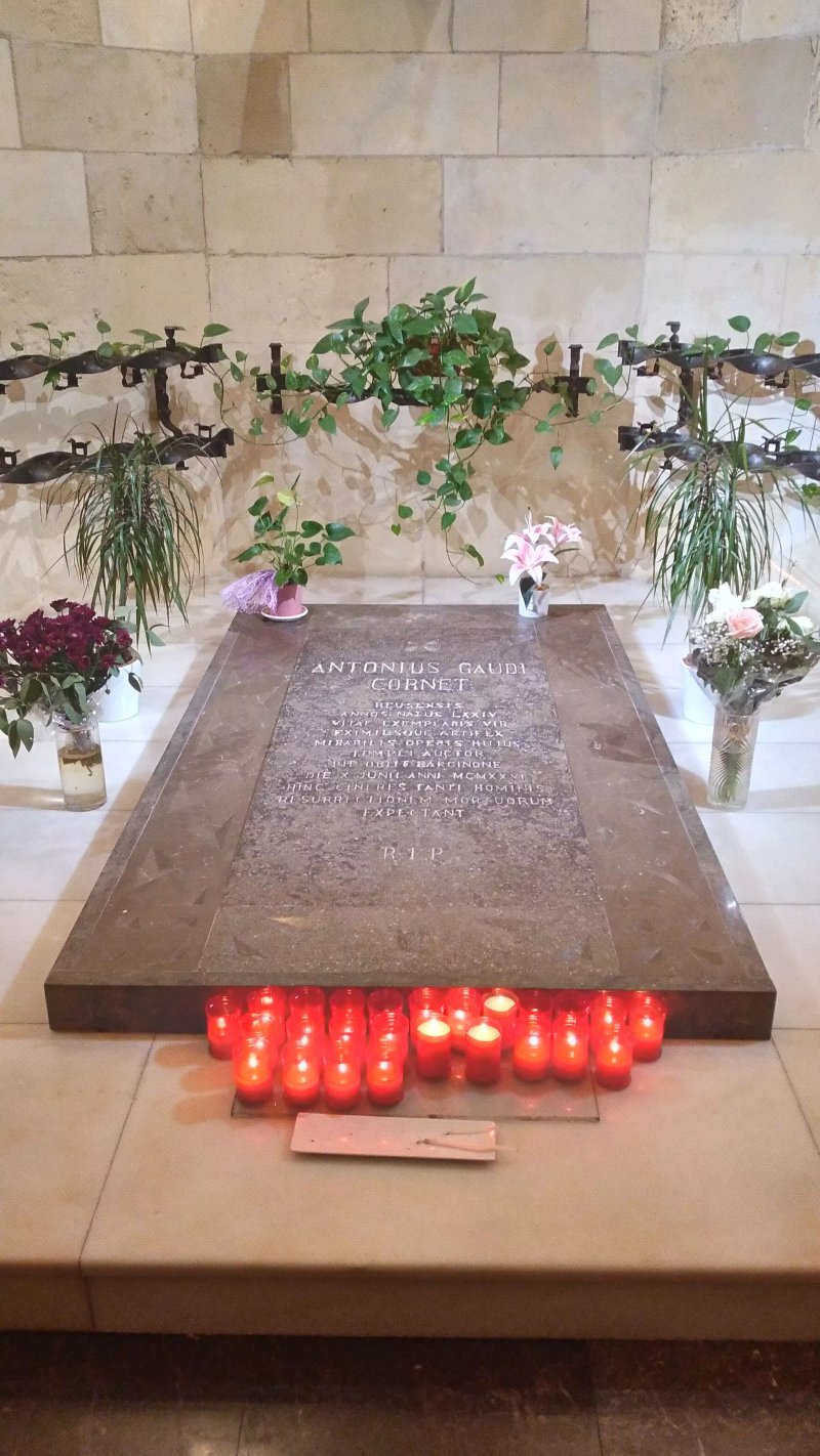 Crypte Eglise Sous La Sagrada Familia