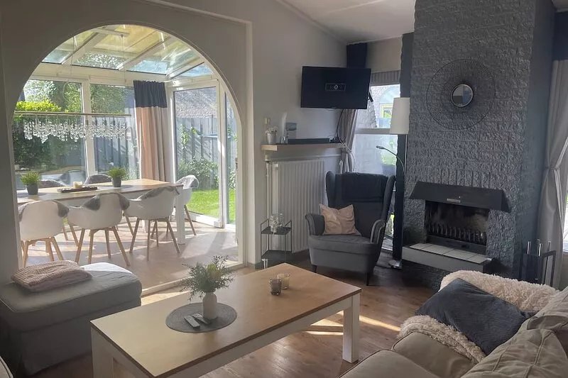 Ferienhaus Nordseelust mit Sauna und Kamin 5 Minuten zum Strand