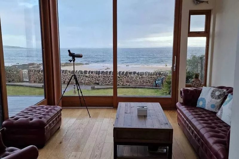 Beach house in Lower Largo with direct access to the sea and beautiful views