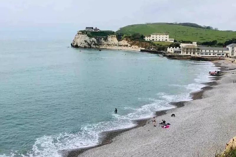 Marine Villa - stunning sea views above Freshwater Bay..