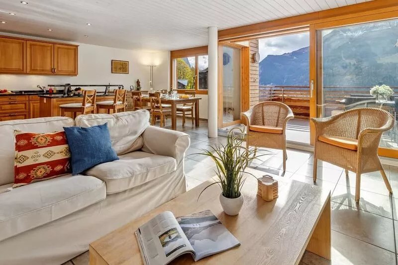 Apartment Am Acher II  in Wengen, Bernese Oberland - 4 persons, 2 bedrooms