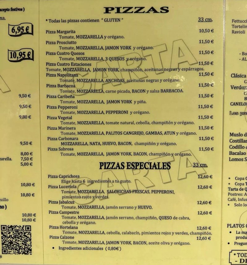 Restaurante Pizzeria Lucertola