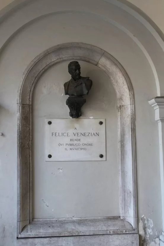 Lapide In Onore A Felice Venezian