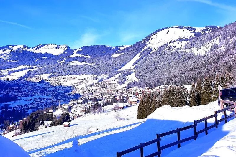 Appt 1 350m from the slopes (Portes du Soleil): chalet with private parking in