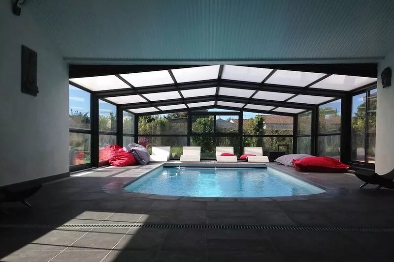 Large original house with swimming pool and spa for 2 to 14 people FR9TDYEG