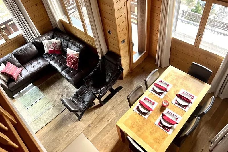 Luxury apartment 5min walk (150m) to ski lift, Zinal, Switzerland