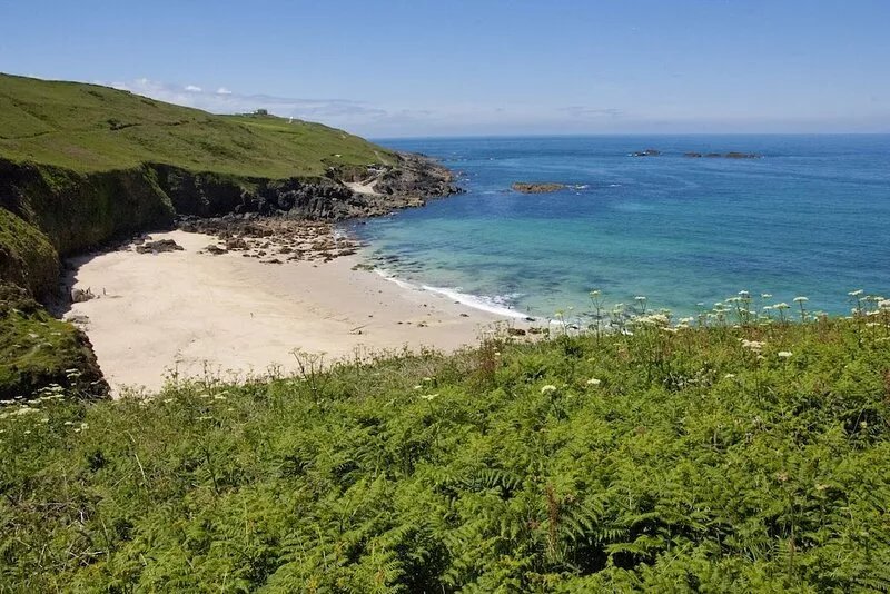 Peaceful coastal property with large garden. Unbeatable views of  sea and moors.