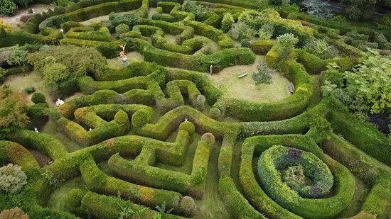 Conwy Valley Garden Maze