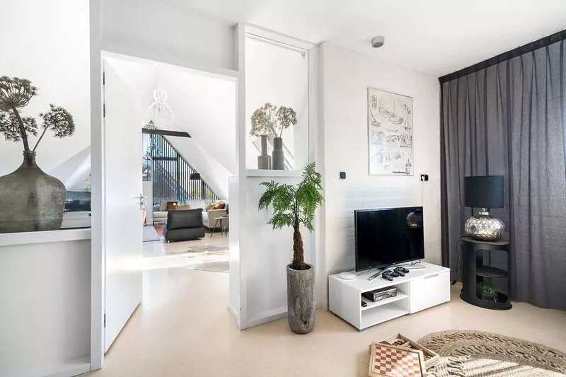 Unwind in this modern villa in Friesland