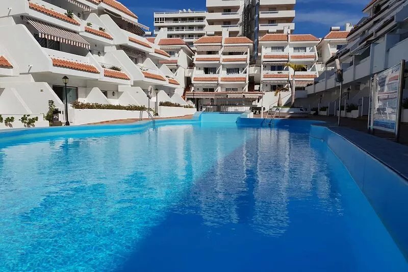 Apartment Las Flores close to beach and sea, heated pool, balcony, Wifi,SAT-TV