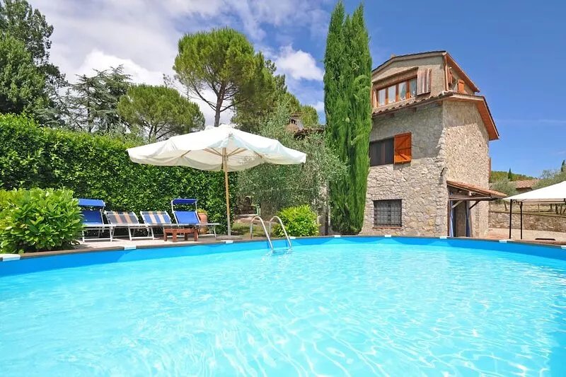 San Sano - Holiday Country Villa with swimming pool in Chianti, Tuscany