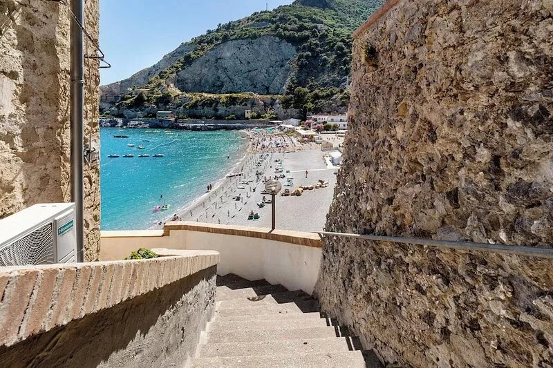2 holiday apartments 'Blue Green Apartments Amalfi Coast' with Sea View, Wifi
