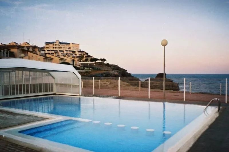 In Cabo de Palos, nice and kept apartment with beautiful sea views.