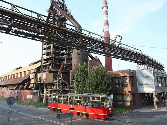 Wielki piec huty Pokoj