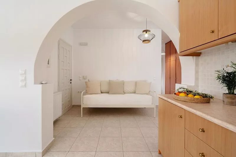 Cycladic apartment -  just a few meters from Orkos beach!