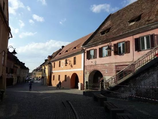 The Lower Town of Sibiu (Orasul de Jos)