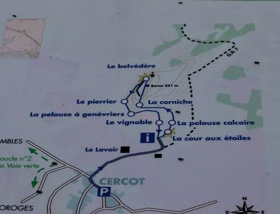 Sentier de Decouverte du Mont Avril