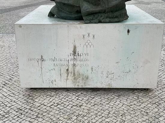 Statue of Pope Saint Paul VI