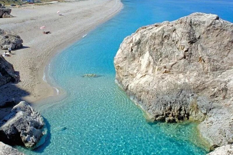 Apartment with stunning sea views in Villa del Arte, Lefkas, up to 4 people