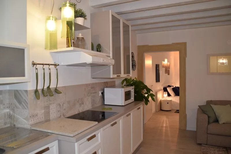 Ground floor superior apartment set in a restored 18th-century building