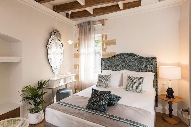 Historic restored 2-bedroom home in Old Town Chania, luxury & comfort