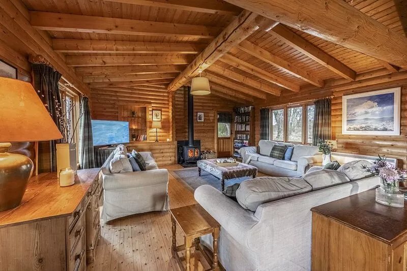 Croft Kincardine -  a lodge that sleeps 8 guests  in 4 bedrooms