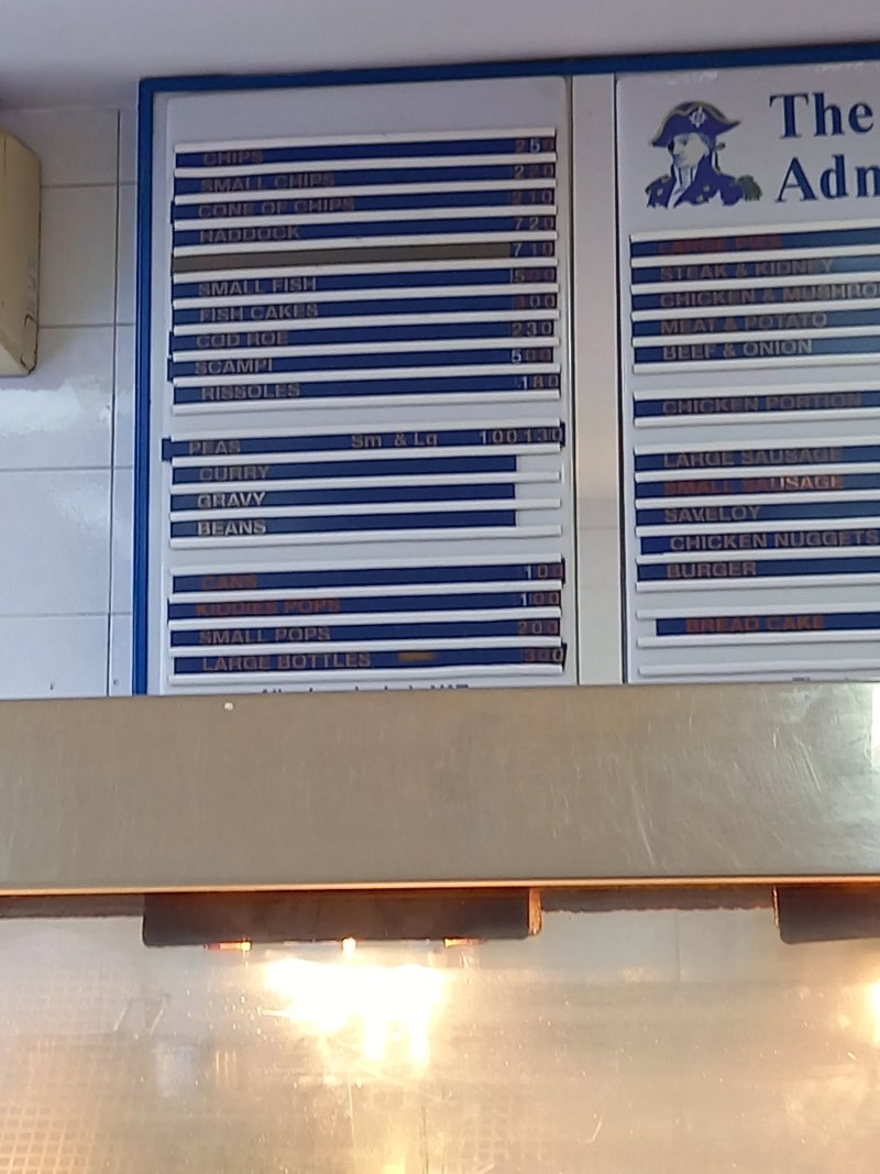 Admiral Chip Shop