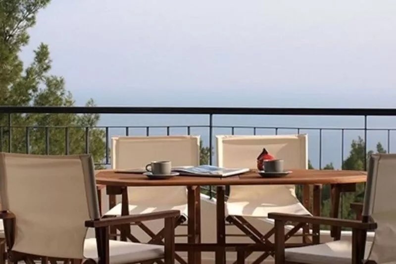 Villa (DHH) with stunning views of Mount Athos and the sea!
