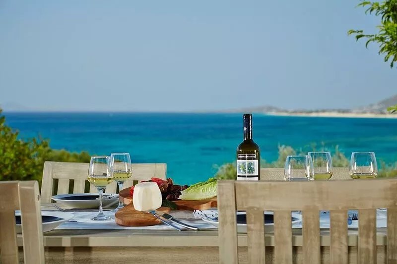 Villa 'Yellow' 8 pax Private  Infinity pool - Beach hotel Villa Paradise Naxos