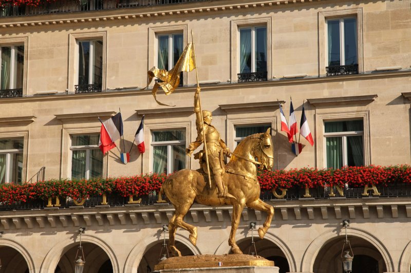 Statue of Joan of Arc Paris