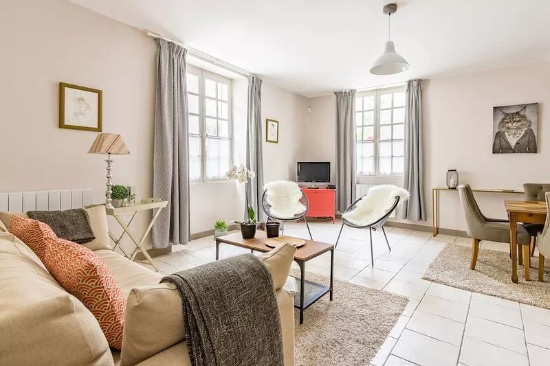 VillaConcorde-Cosy Apartment 2 pers. Heart of Amboise, Prime Location