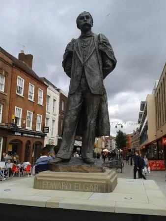 Edward Elgar Statue